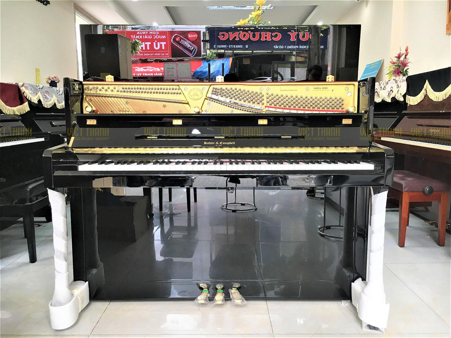 Đàn piano Kohler Campbell KC115D - 6